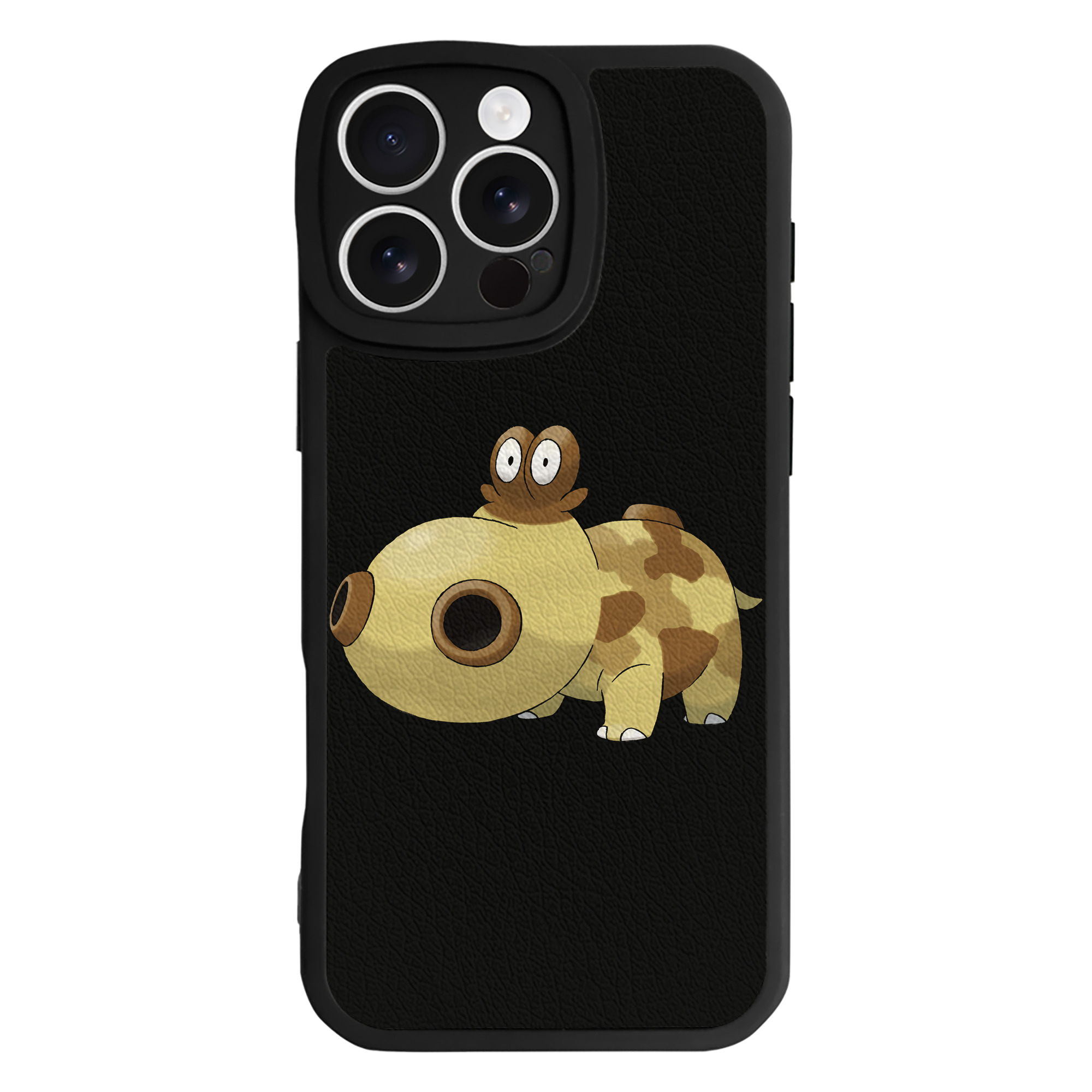 （画像用） ポケットモンスター Pokémon 【iPhone 16シリーズ対応】シリコンスマホケース（レザー調） 材質：シリコン